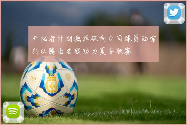 开拓者计划裁掉双向合同球员西索科以腾出名额助力夏季联赛